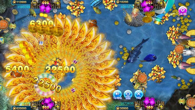 Bắn cá ăn xu uy tín xanh chín